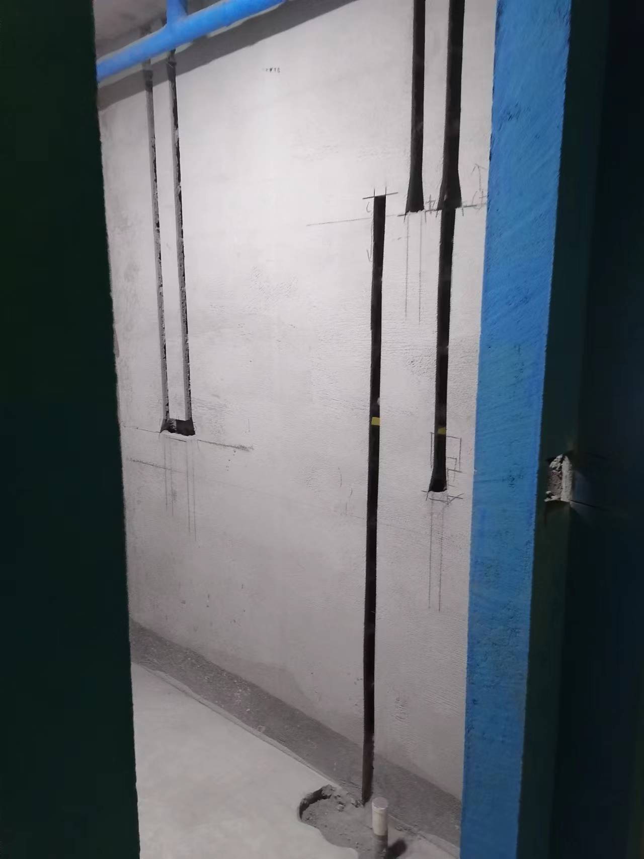 萬(wàn)米麗景在施工地