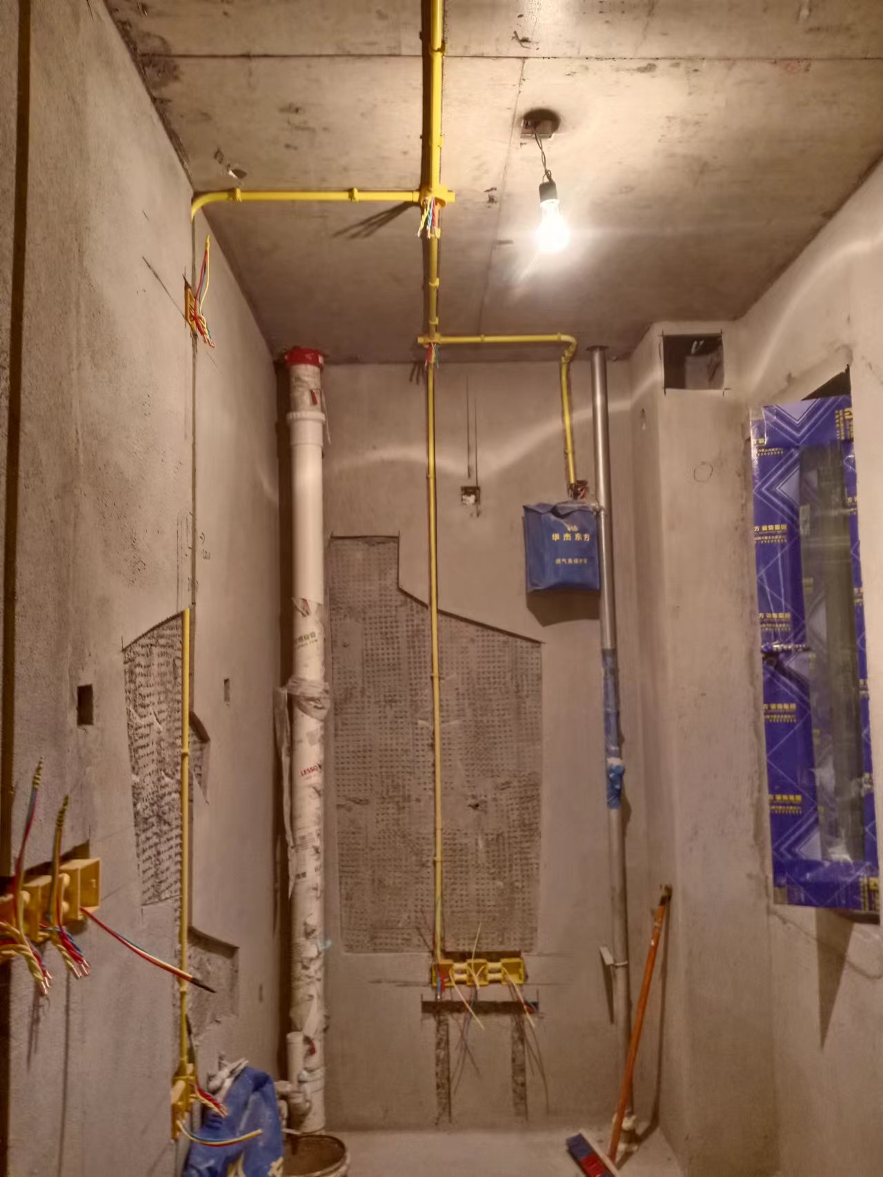 萬(wàn)米麗景在施工地