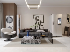 卓越和悅89㎡ 現(xiàn)代簡(jiǎn)約案例